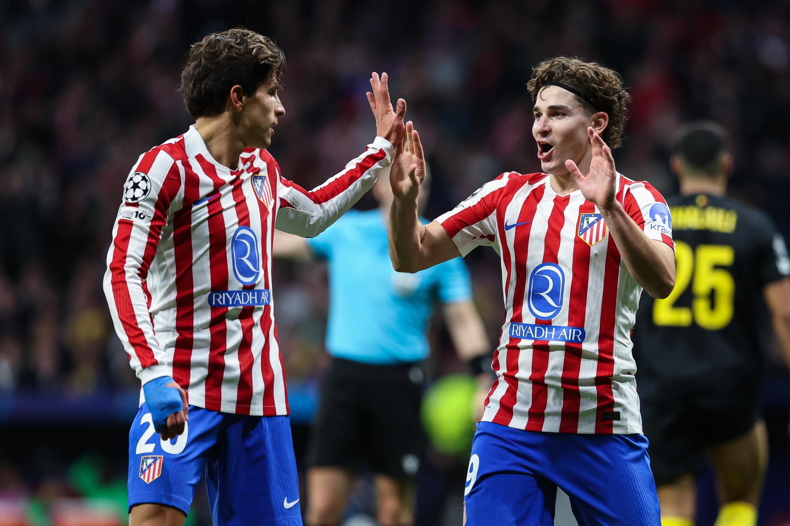 Las imágenes del Atlético de Madrid-Unión Saint-Gilloise