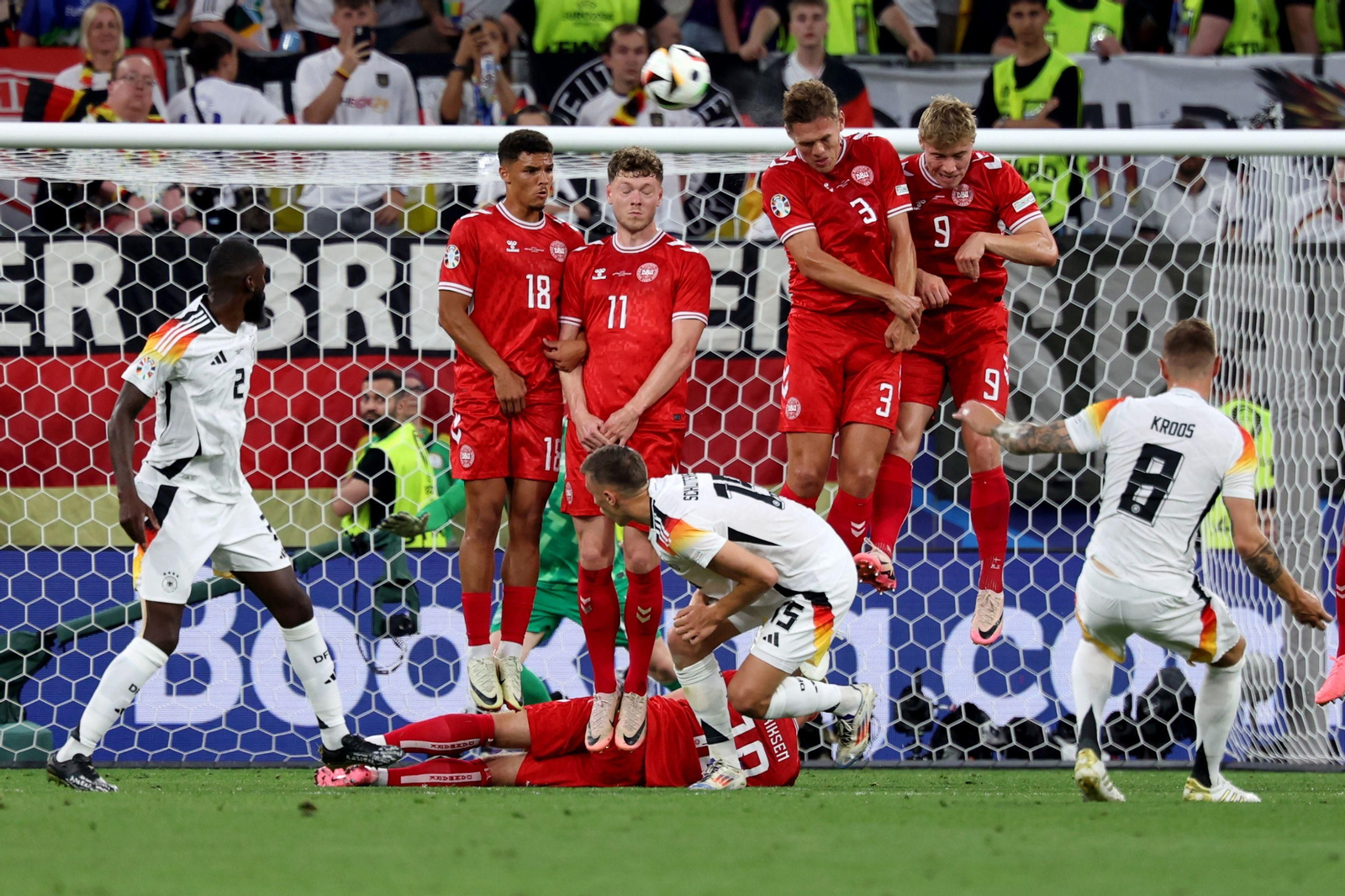 Las mejores fotos del Alemania - Dinamarca