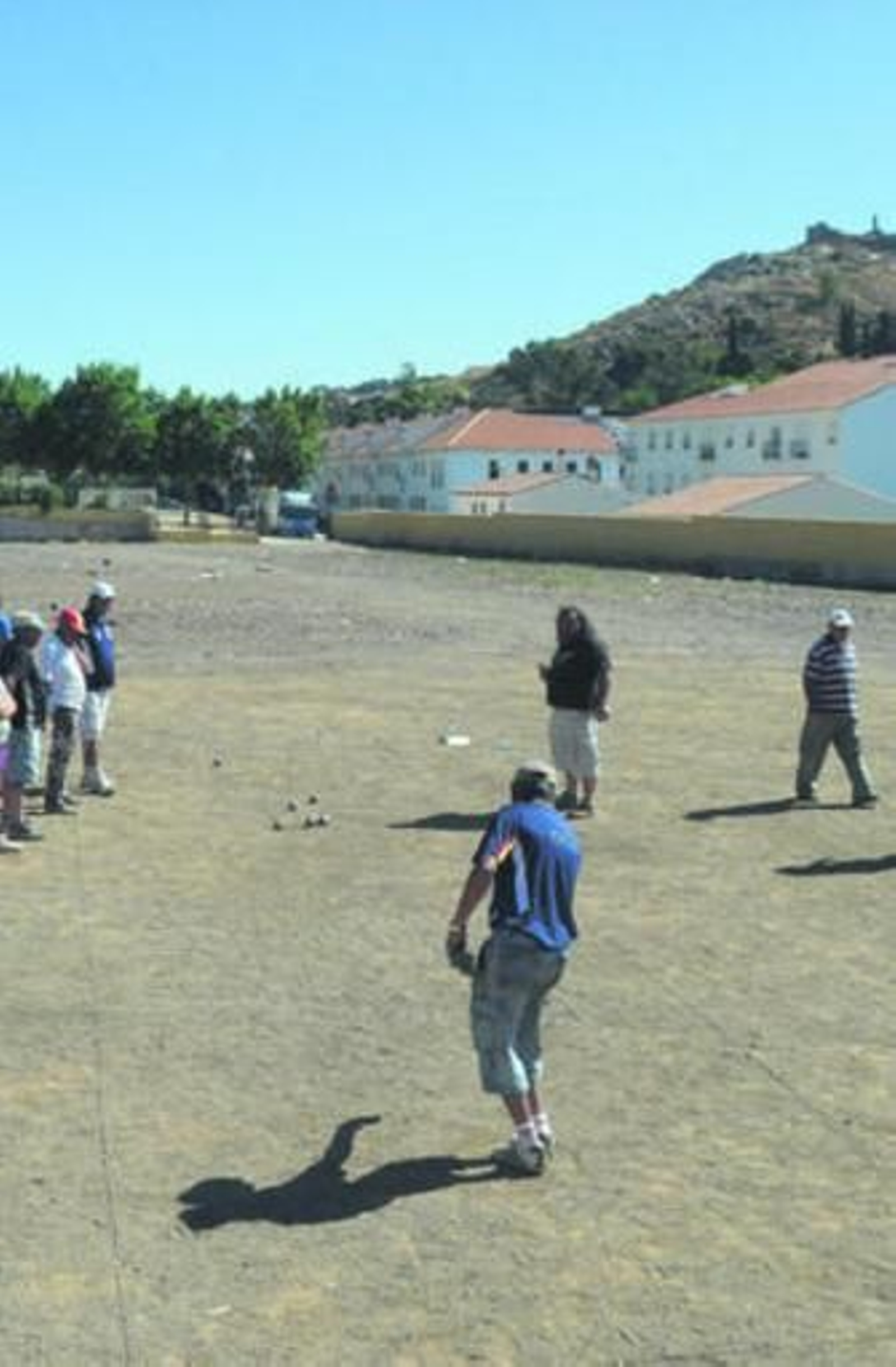 Distracción en torno a la petanca
