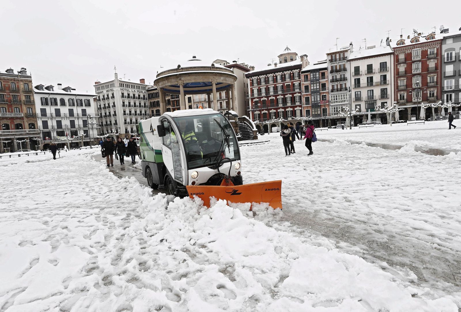 Temporal de frío y nieve en el norte del país