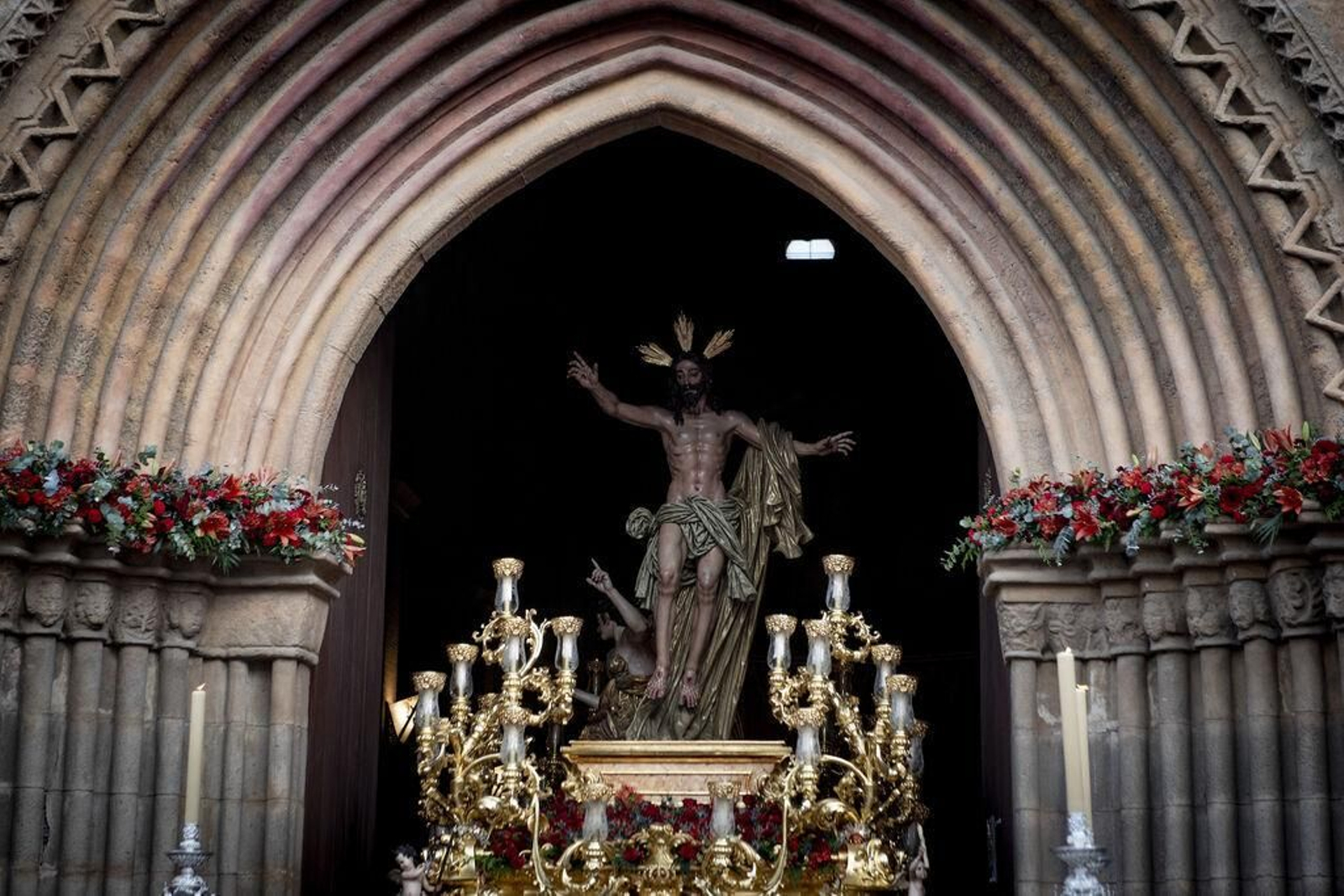 El Señor de la Resurrección en su salida extraordinaria del pasado mes de octubre