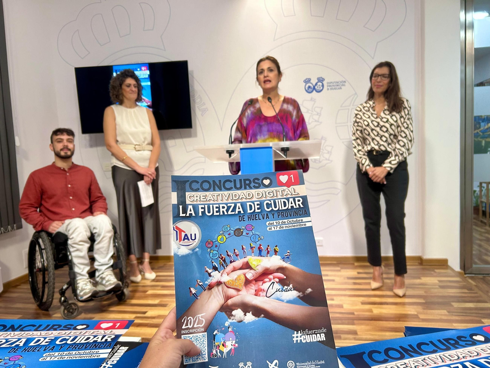 Acto de presentación de 'La fuerza de cuidar'