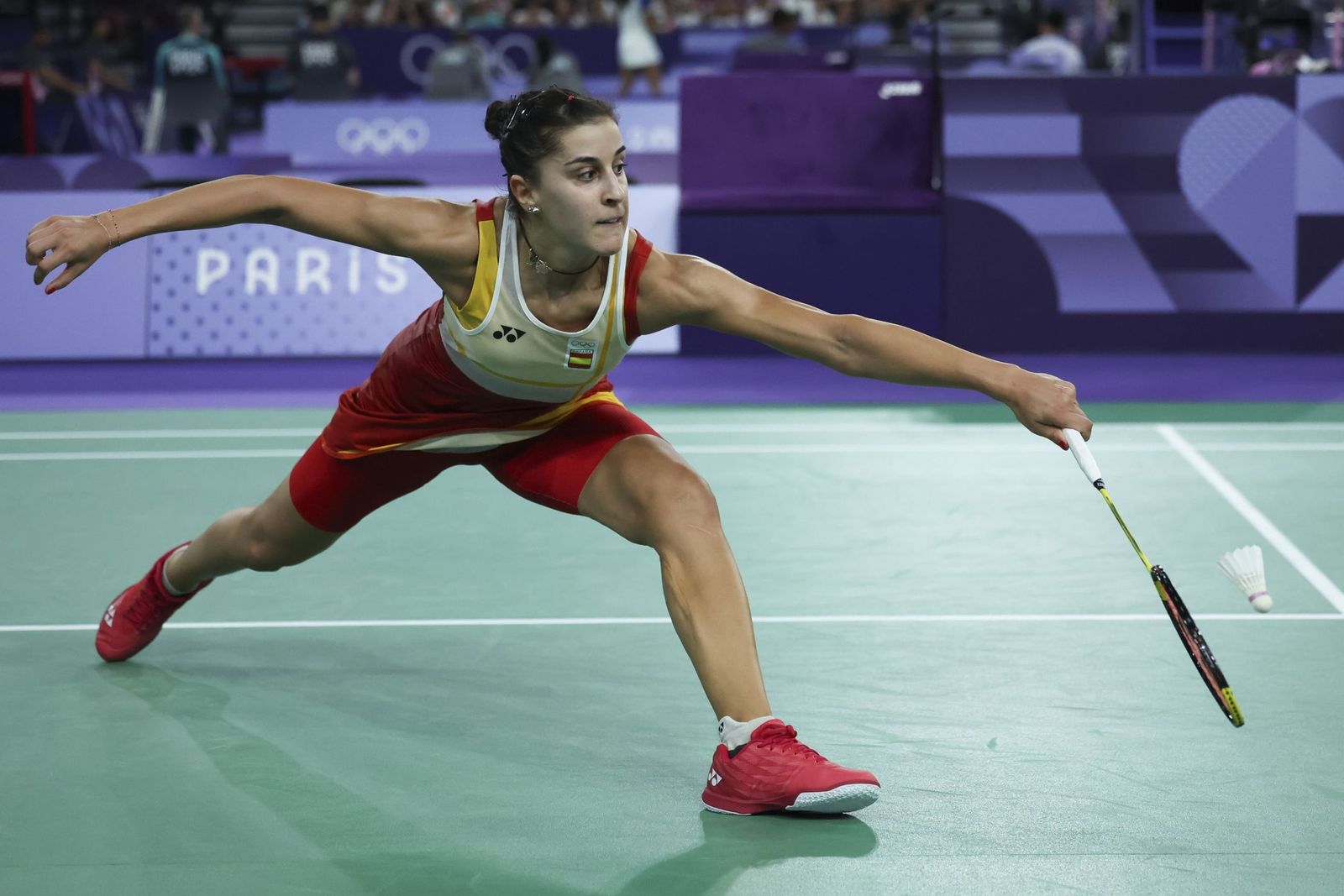 Carolina Marín en los JJOO de París.