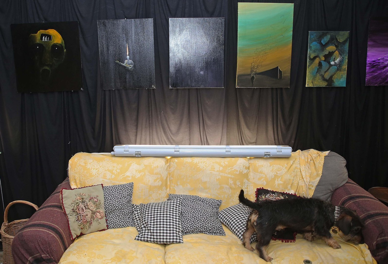 ' Primitivo',  la exposición de Óscar Hidalgo en imágenes