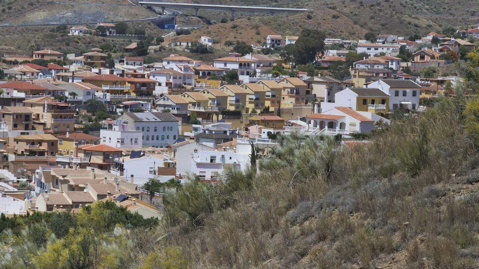 Uno de los barrios levantados, en su mayoría, por la auto construcción.