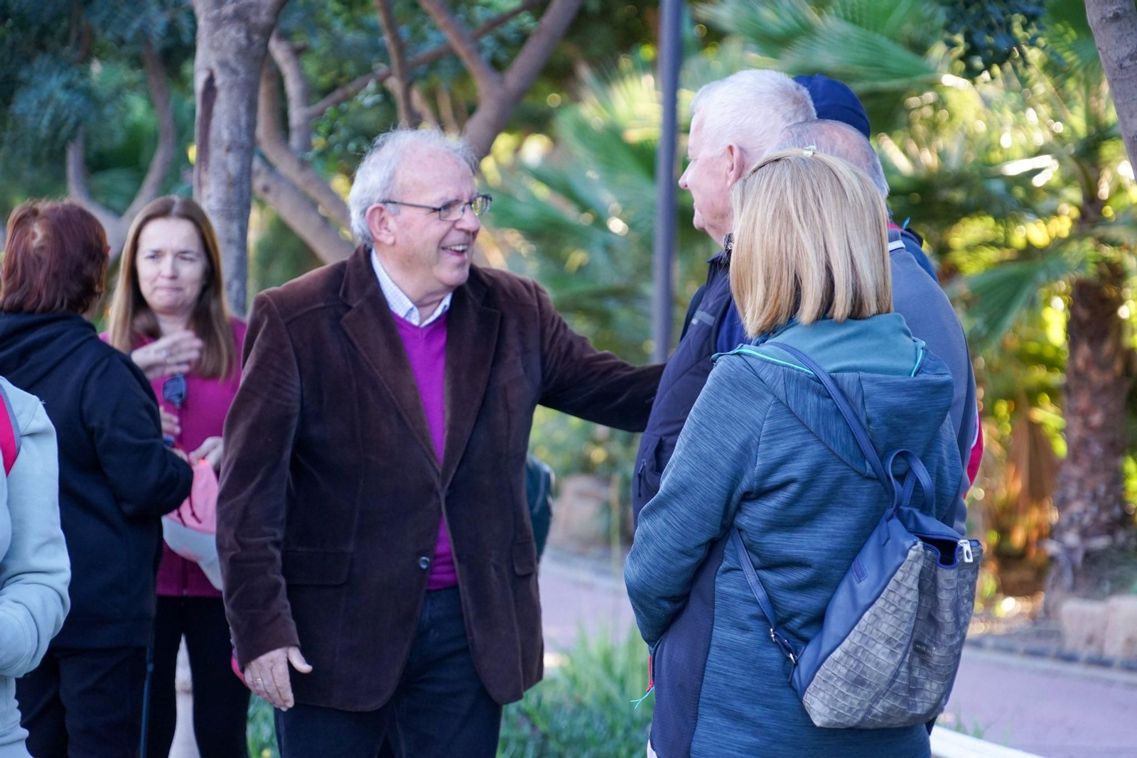 Un centenar de mayores de Vícar recorren la Alpujarra durante su olimpiada