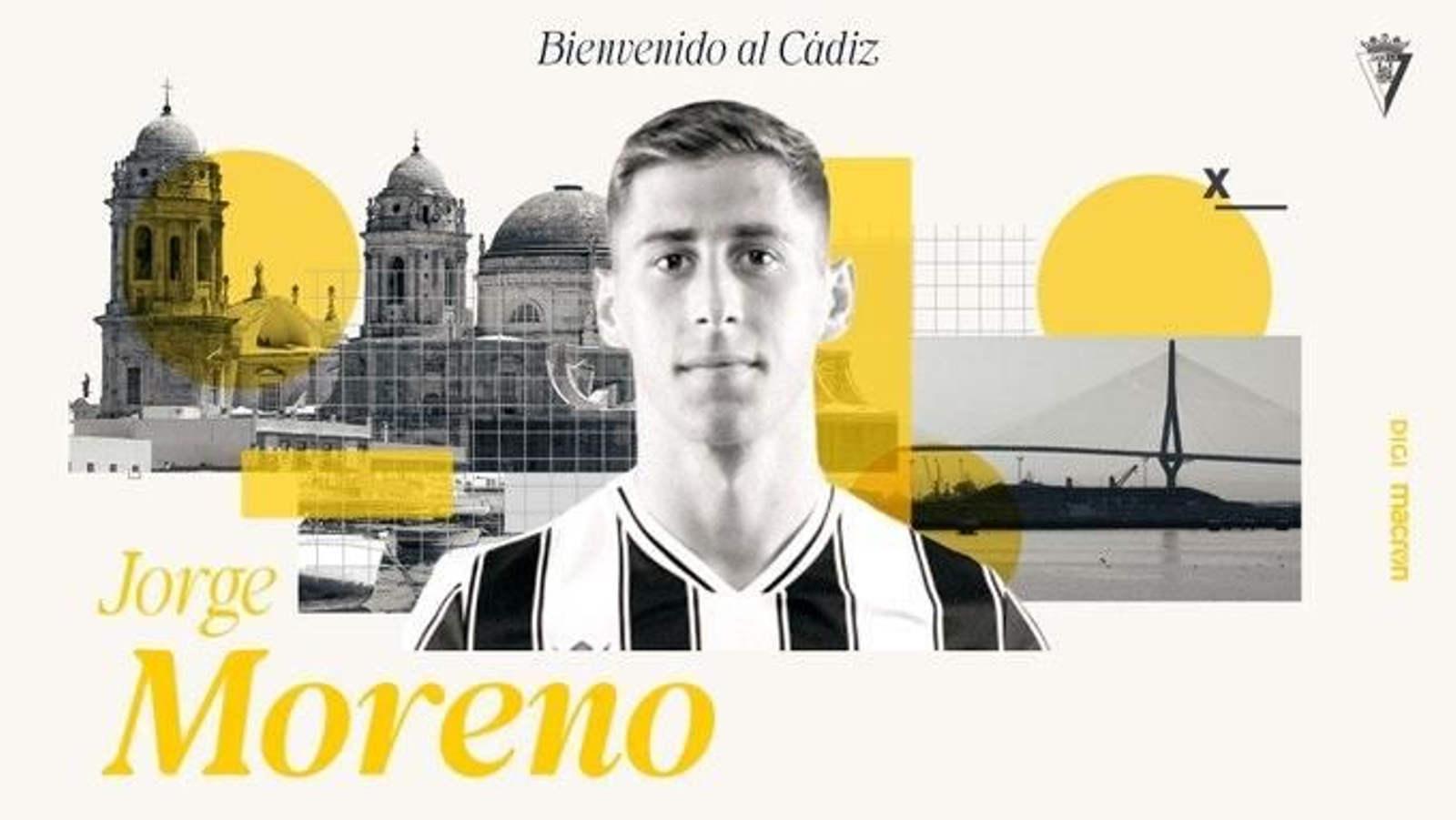 El excordobesista Jorge Moreno ficha por el Cádiz CF