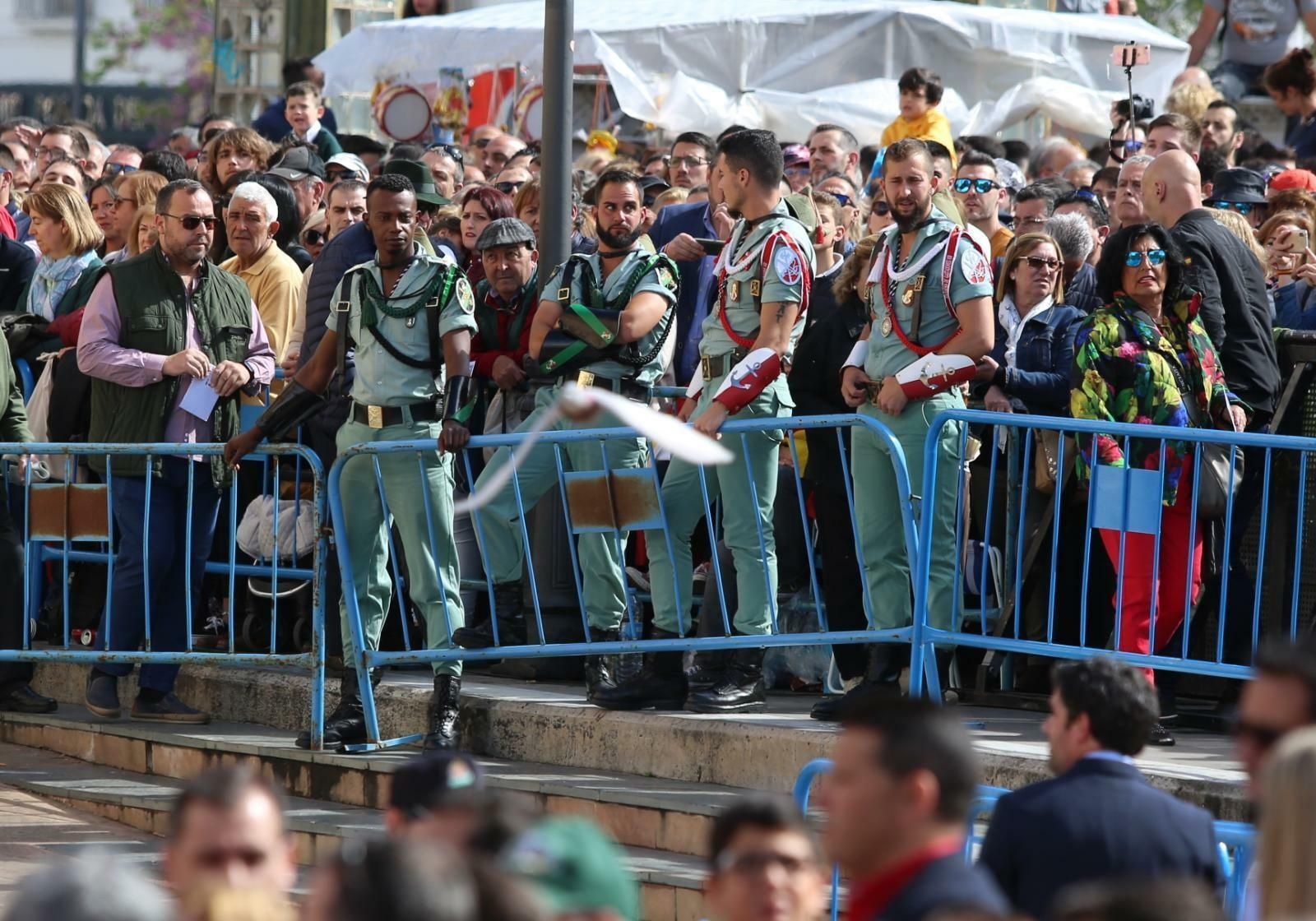 Las fotos del desembarco de la Legión en Málaga