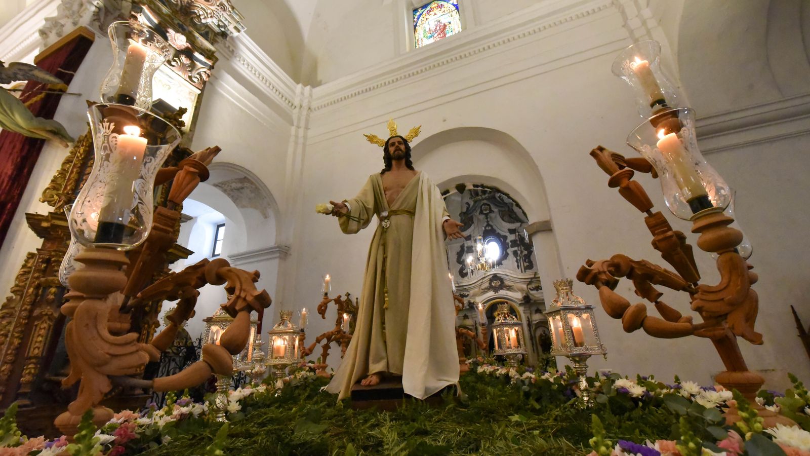 Fotos de la procesión del Resucitado en San Roque