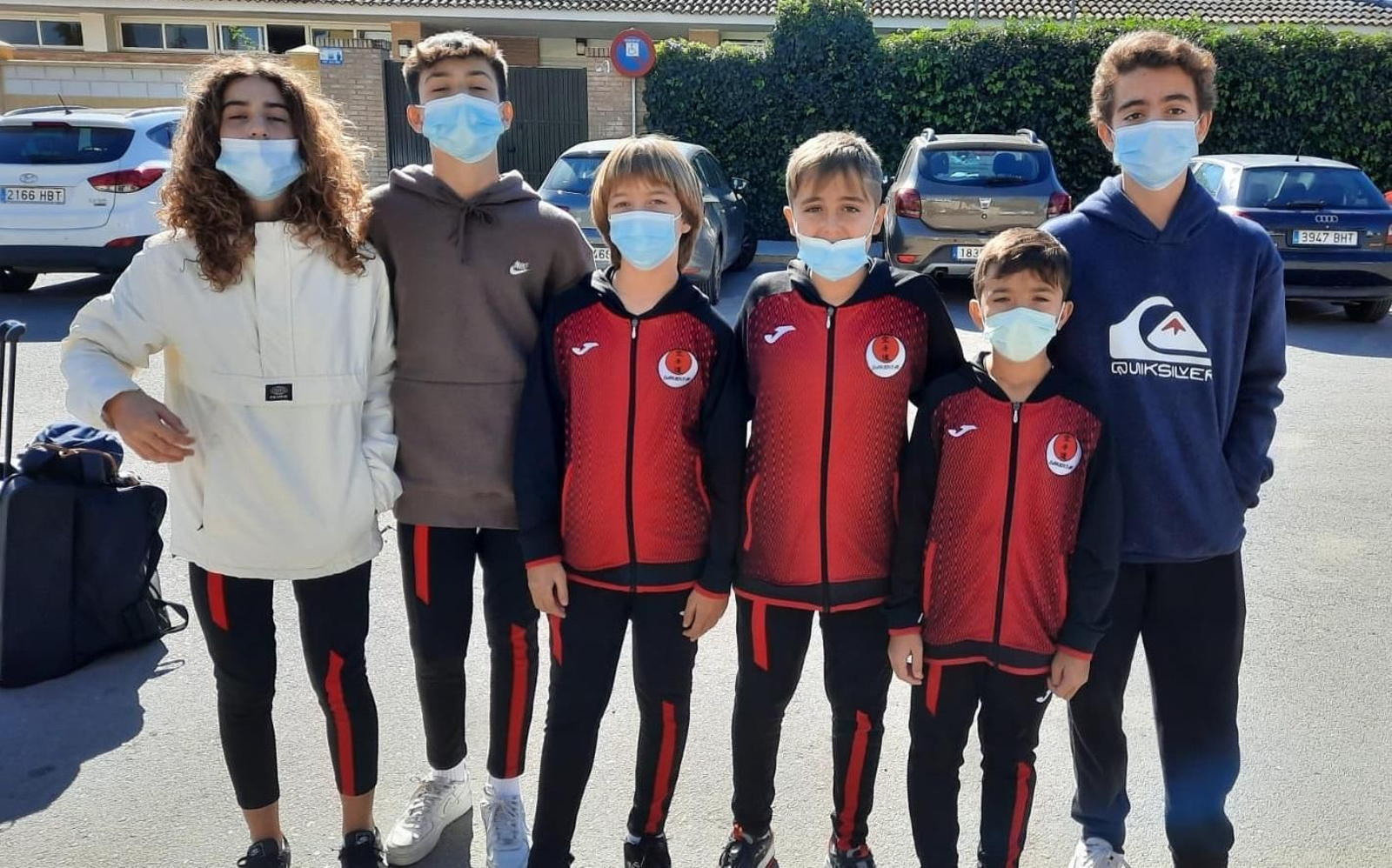 El Dakentai Jerez participó en Málaga con seis karatekas.