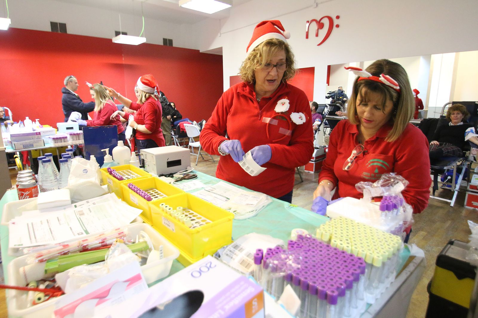 Primera jornada de la colecta