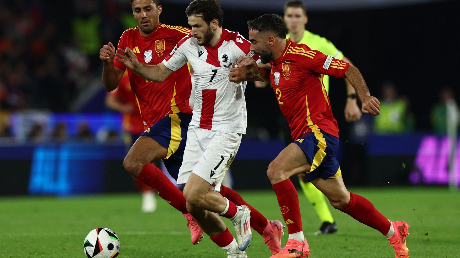 Las mejores fotos de la goleada de España a Georgia