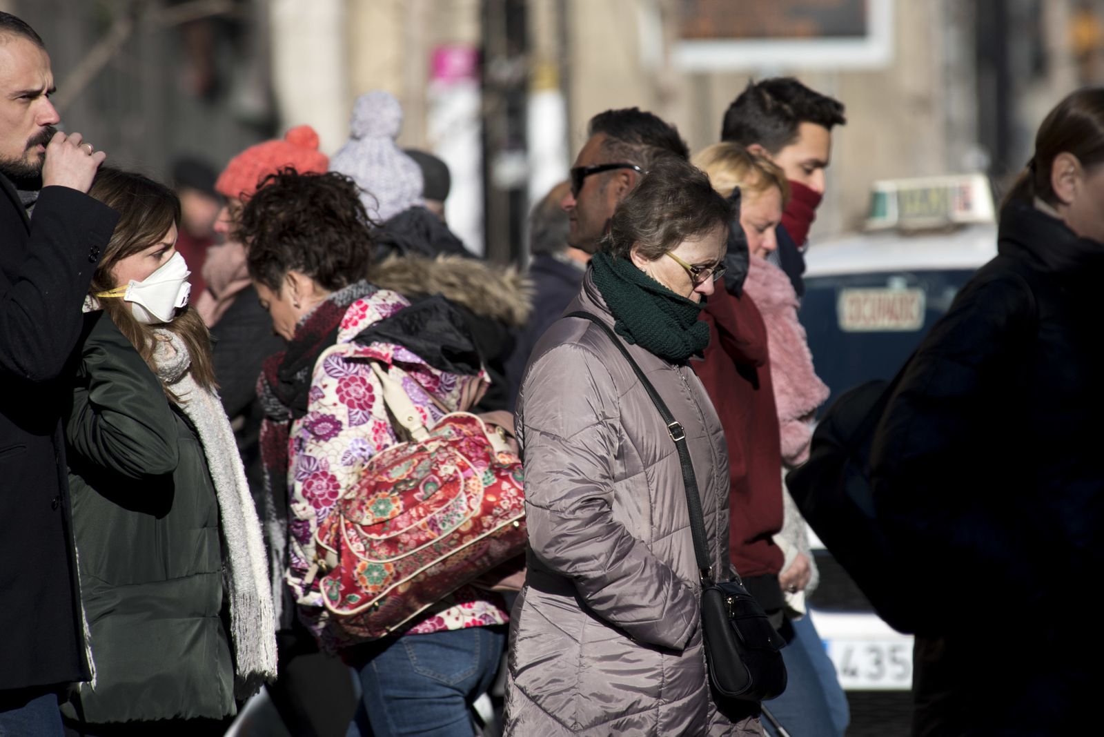 Las imágenes del duro invierno en Granada