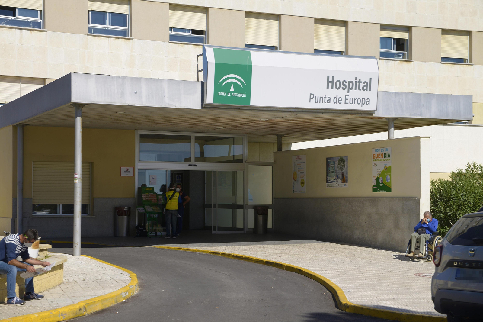 El hospital Punta de Europa de Algeciras.