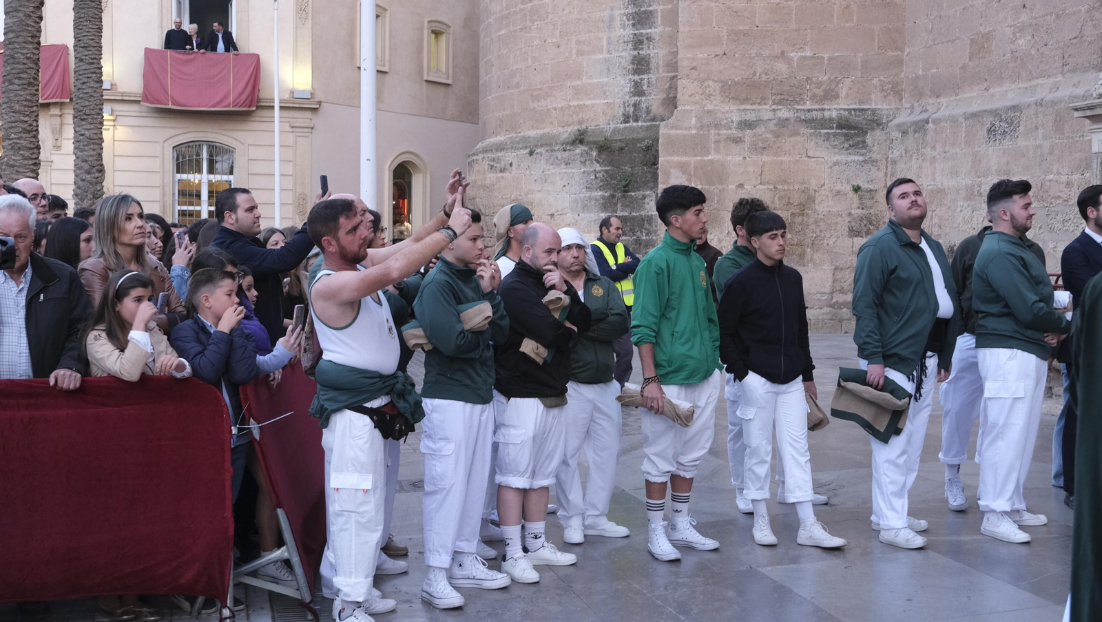 Procesión de Estudiantes en Almería, en imágenes