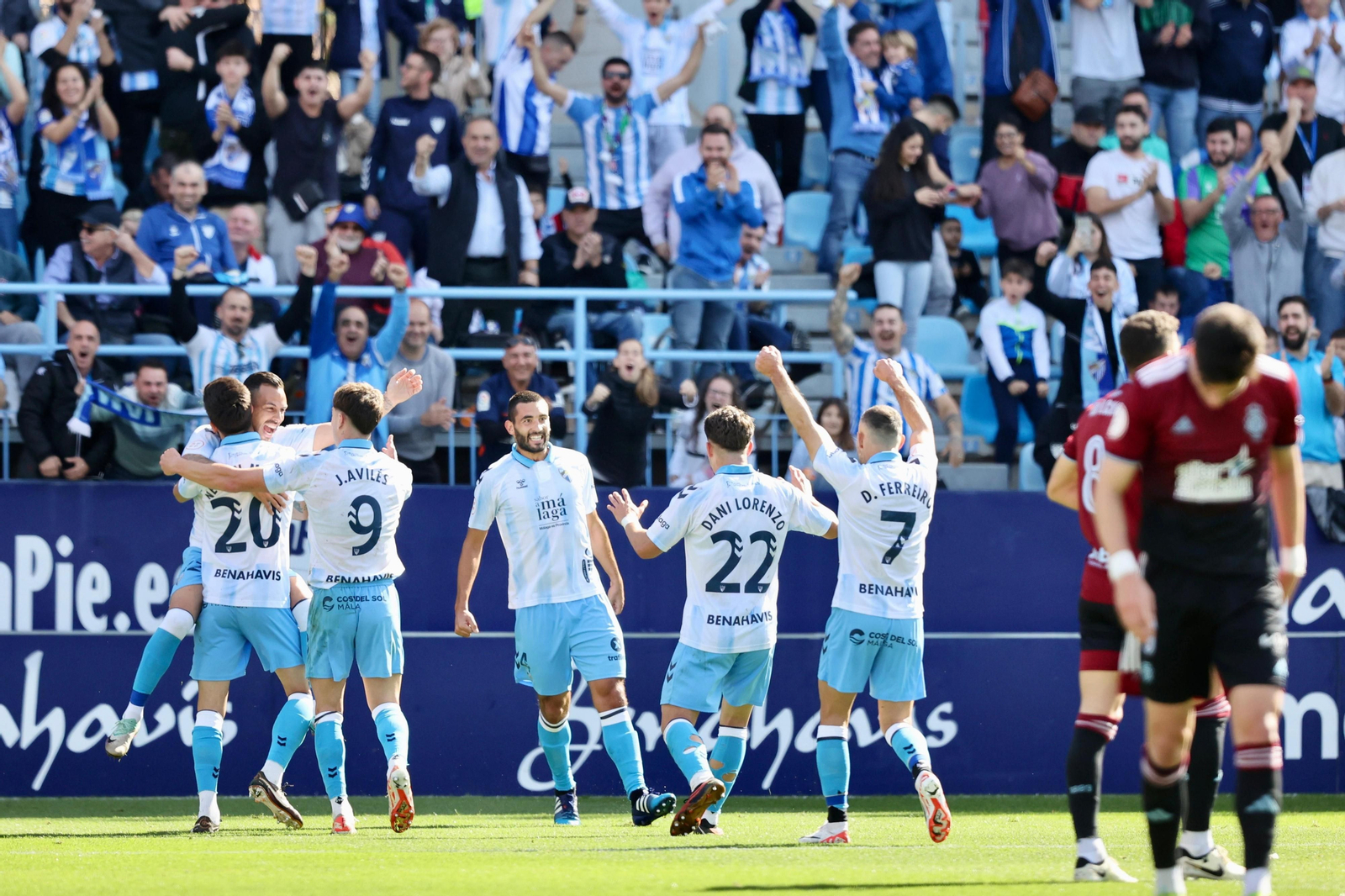 Las fotos del Málaga CF - Recreativo de Huelva