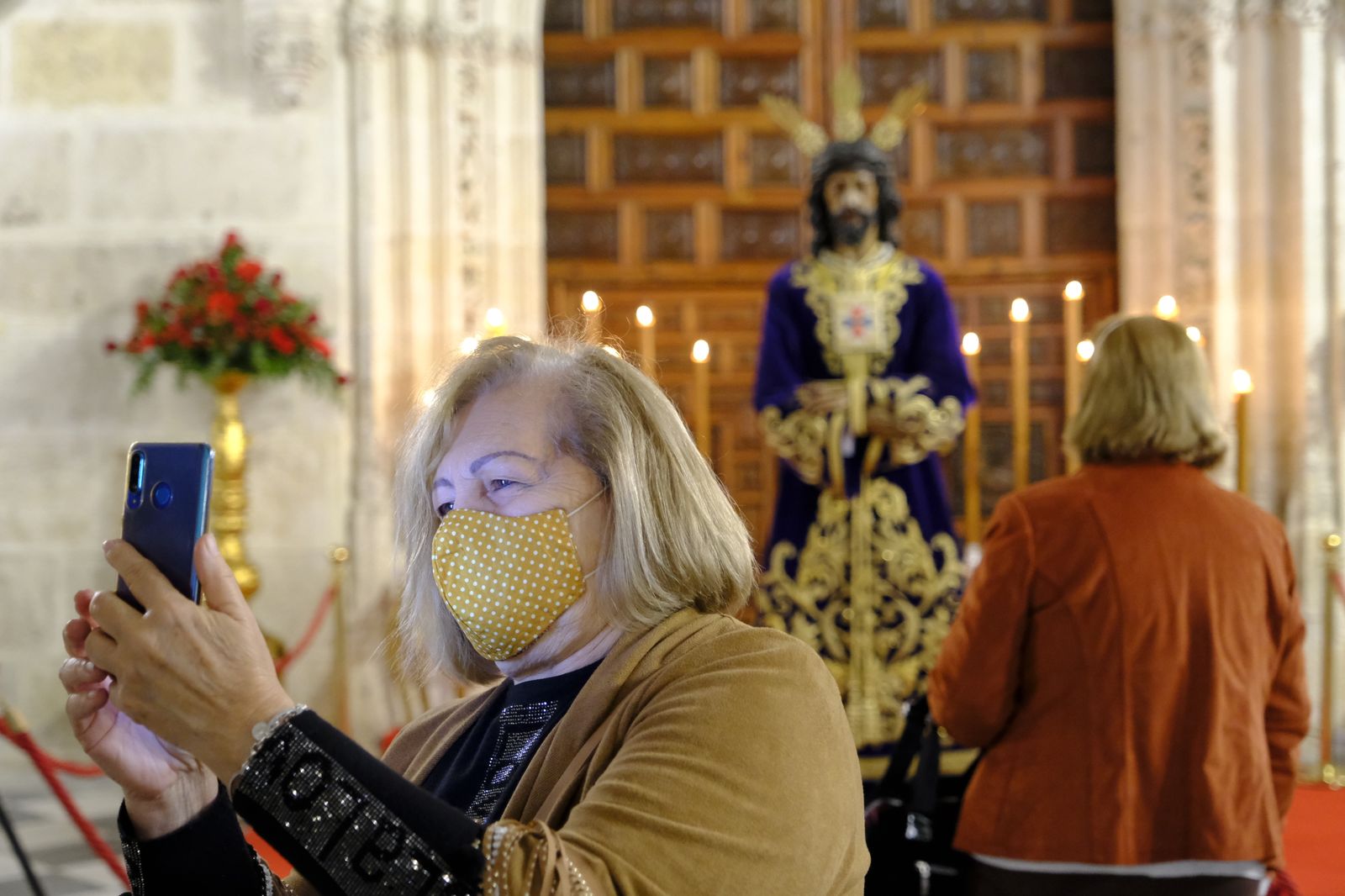 Fotogalería veneración Jesús Cautivo de Medinaceli. Almería