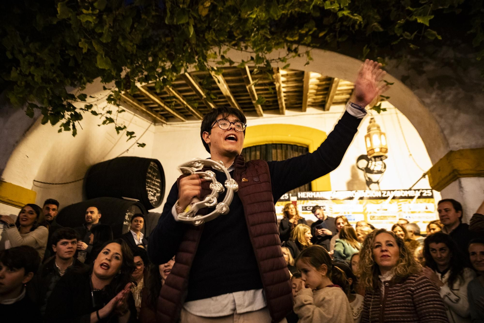 Imágenes del gran ambiente del 2º fin de semana de zambombas en Jerez