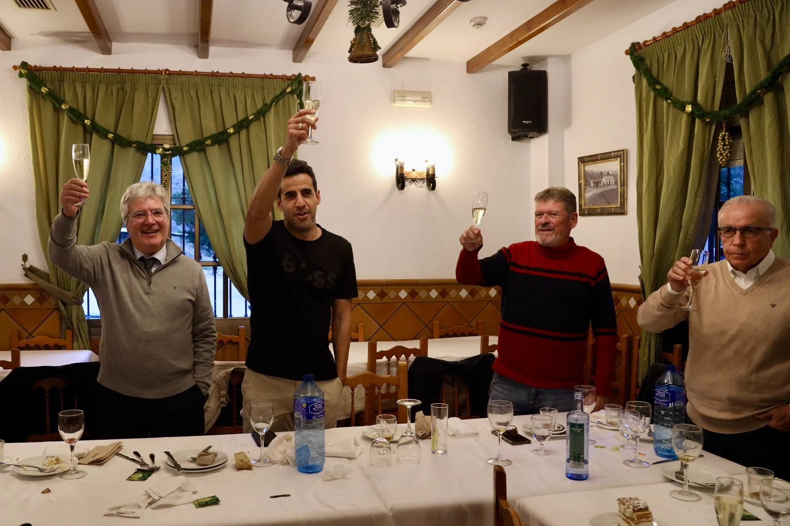Los veteranos del Málaga CF se reúnen en la Venta del Túnel
