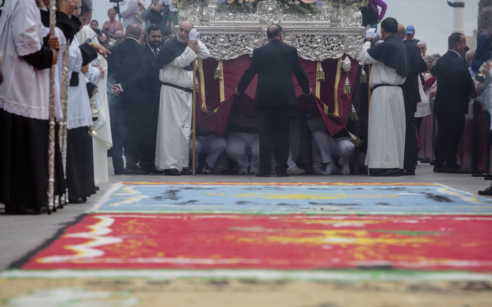 Las imágenes de la procesión del Corpus