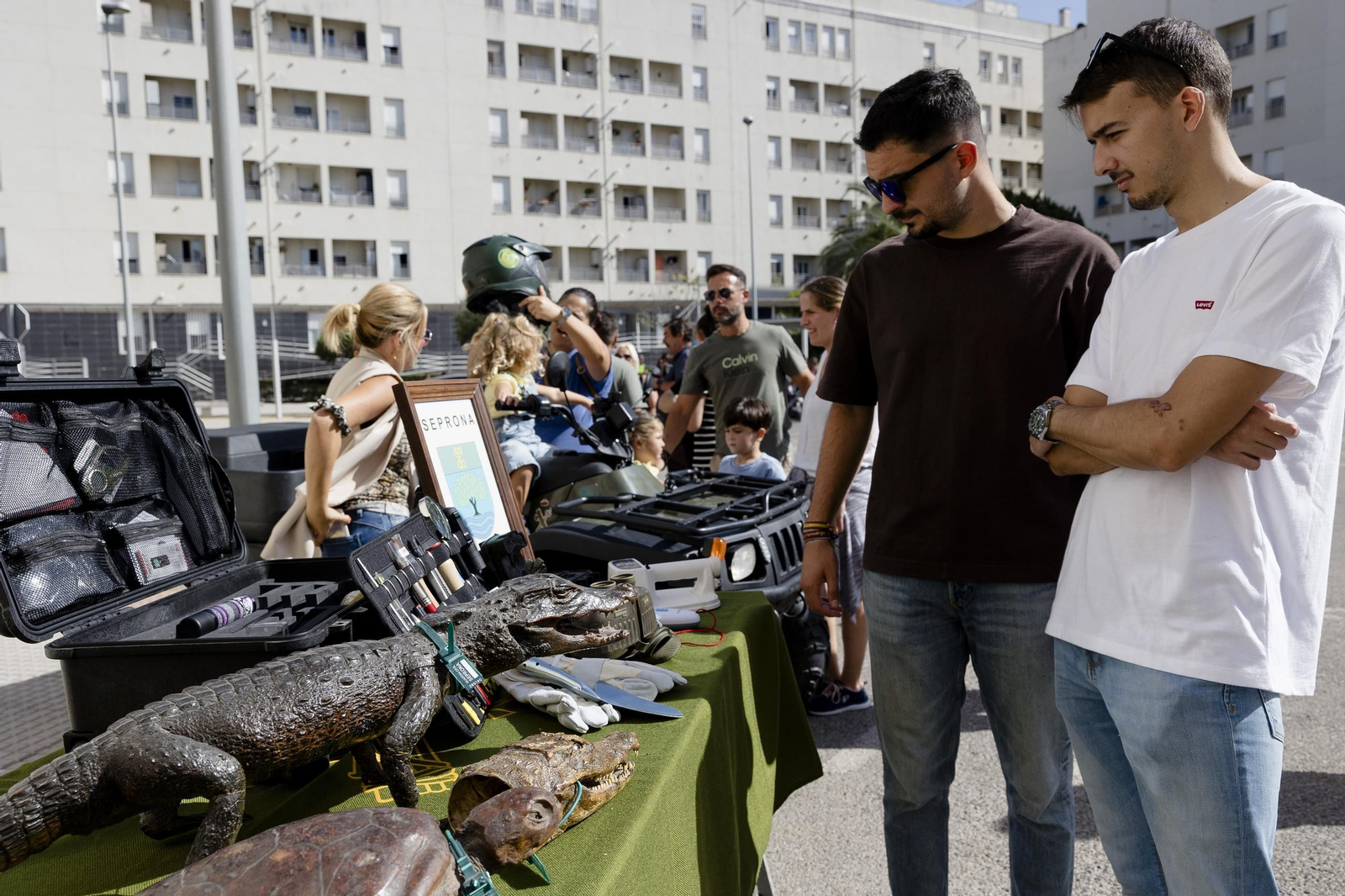 Las imágenes de la jornada de puertas abiertas de la Guardia Civil