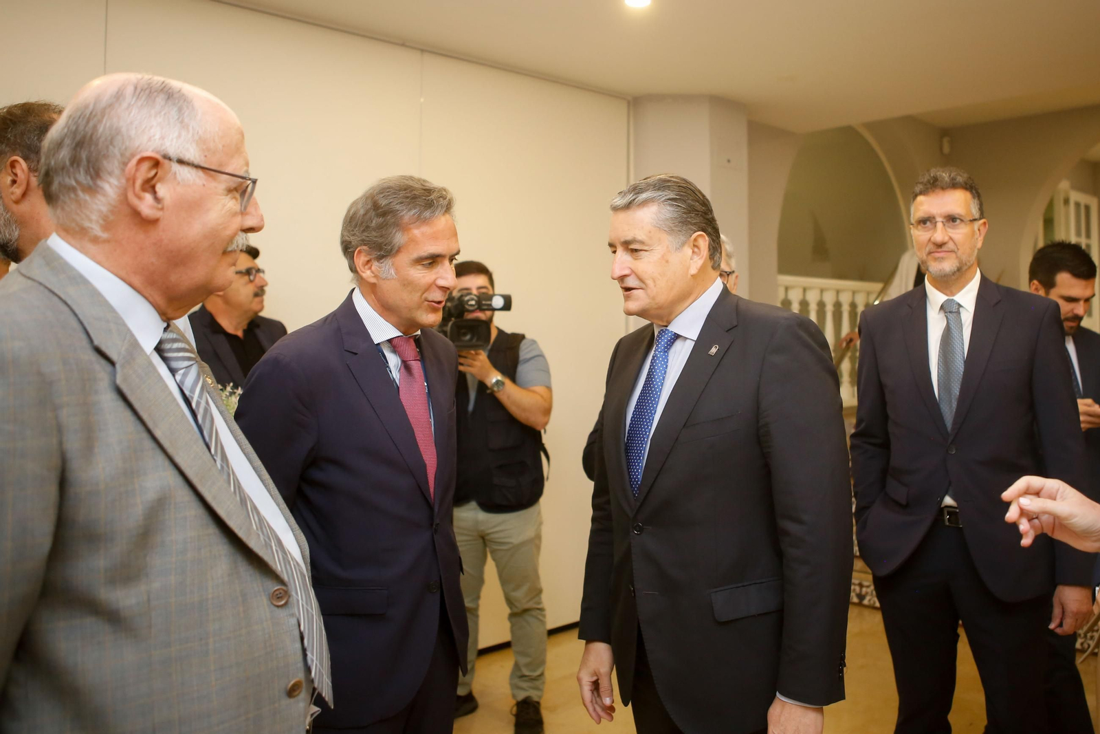 Las fotos del desayuno coloquio de Europa Sur y el Propeller Club de Algeciras con Antonio Sanz
