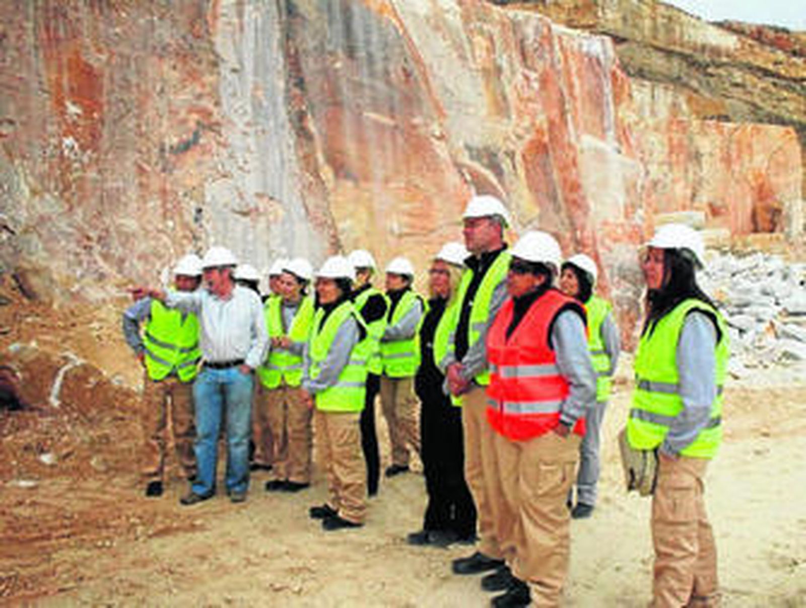 Las canteras de mármol de Macael se van a convertir también en un lugar de encuentro para turistas.