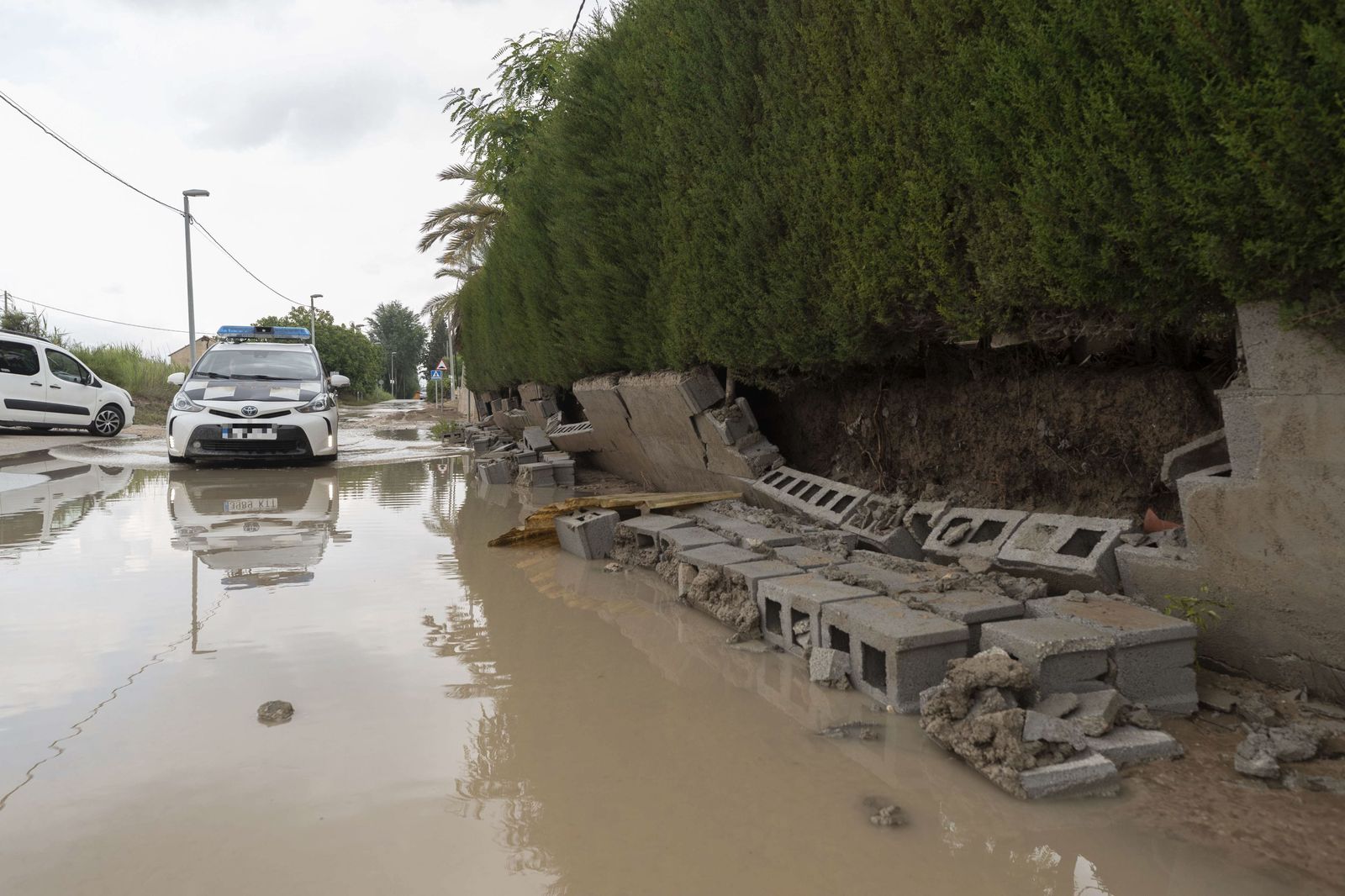 Inundación en Molina de Segura (Murcia)