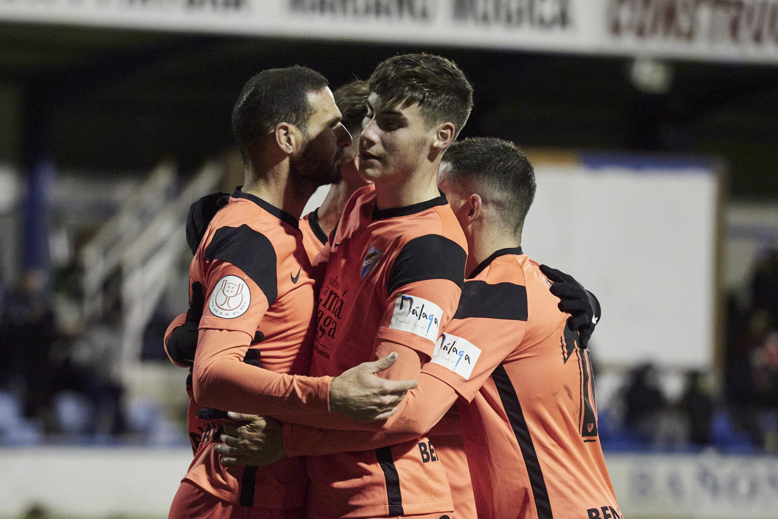 El Peña Sport-Málaga CF de Copa del Rey, en fotos