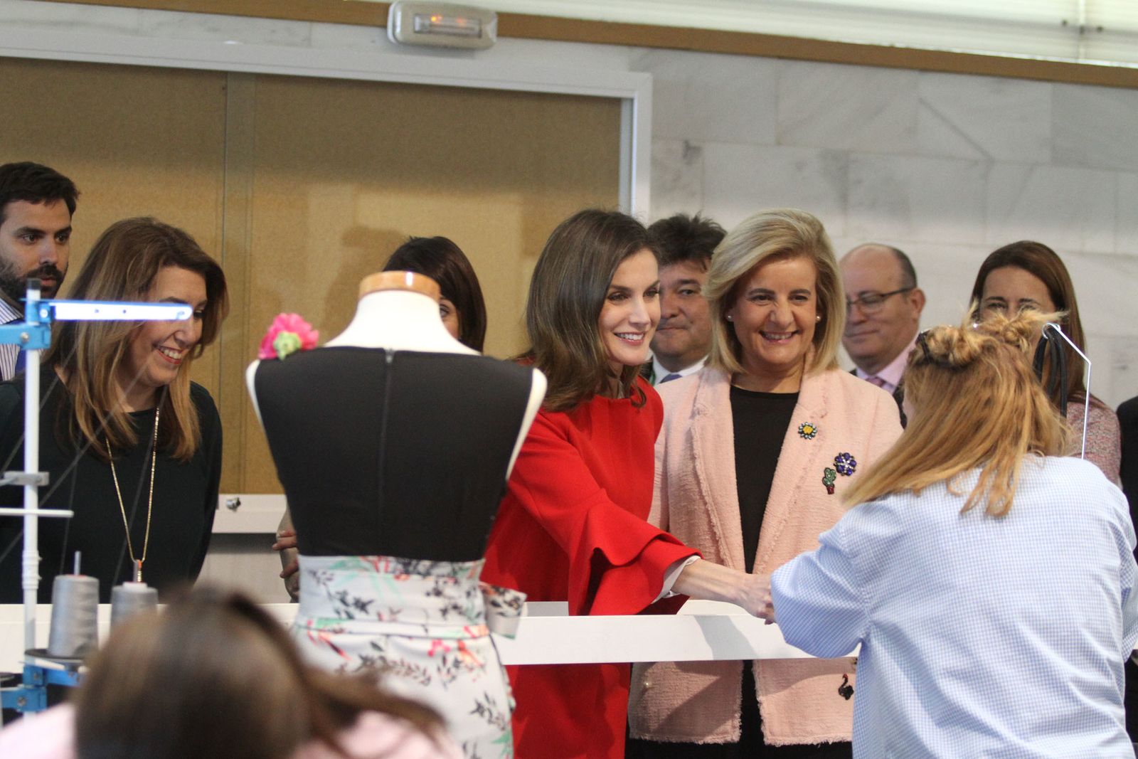 Imágenes de la visita de la reina Letizia a Huelva
