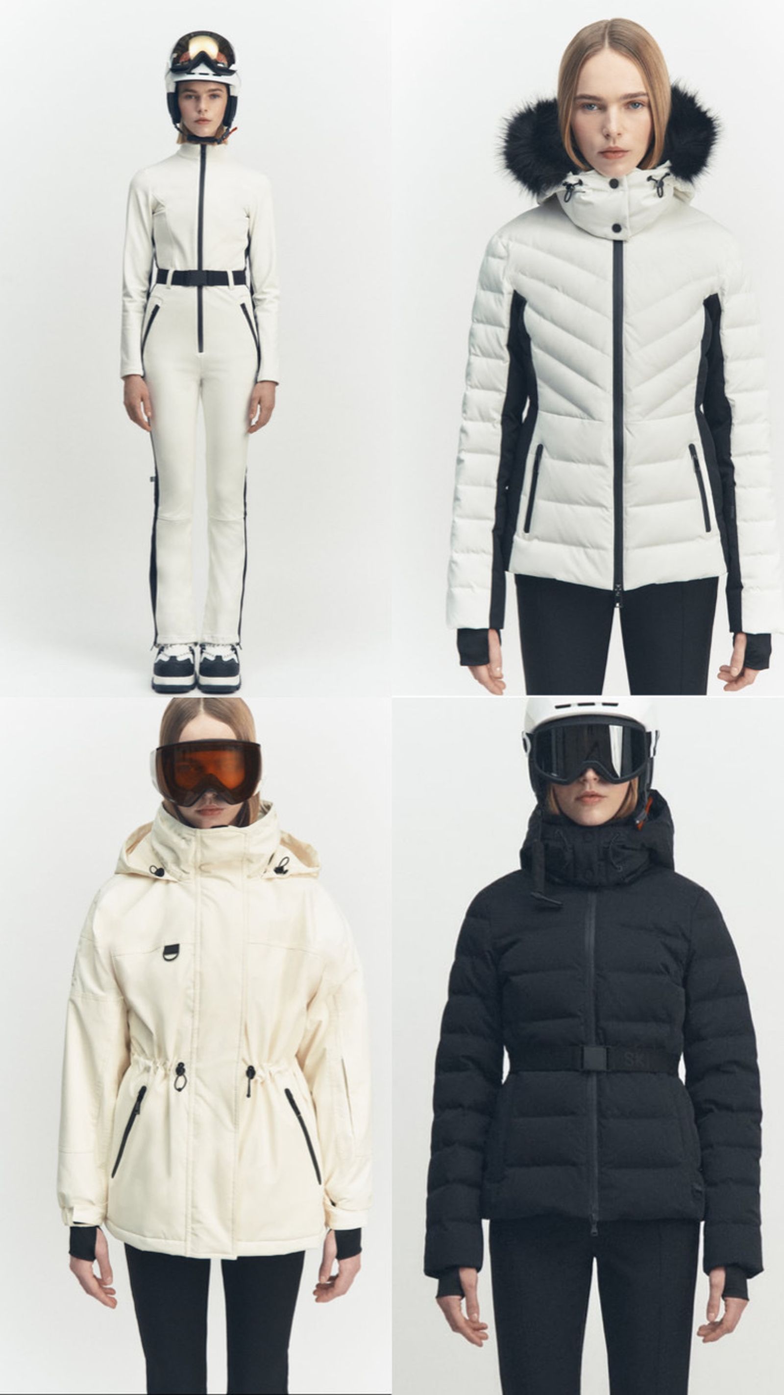 Mono blanco ski collection