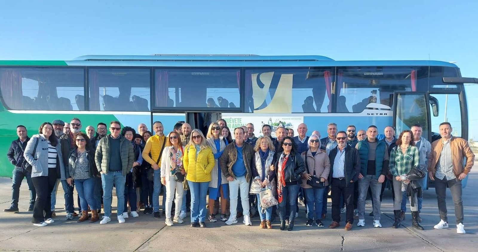 Jiennenses participantes en la manifestación contra la siniestralidad laboral.