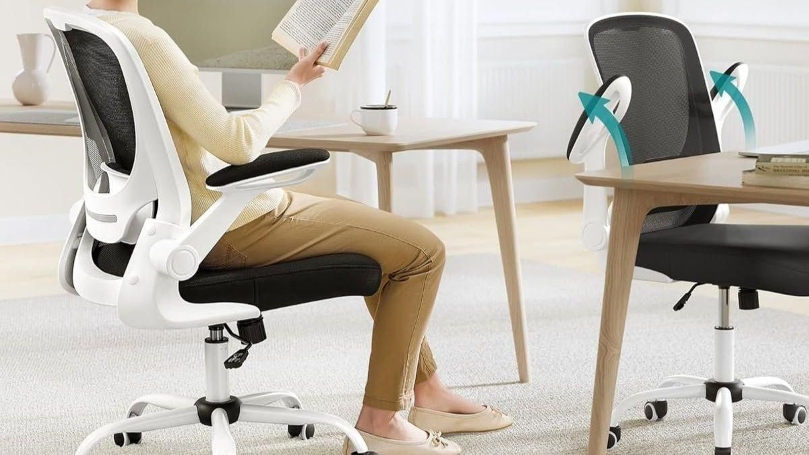 ¿Dolores de espalda y malas posturas? Eso se acabó con esta silla de oficina ergonómica de SONGMICS