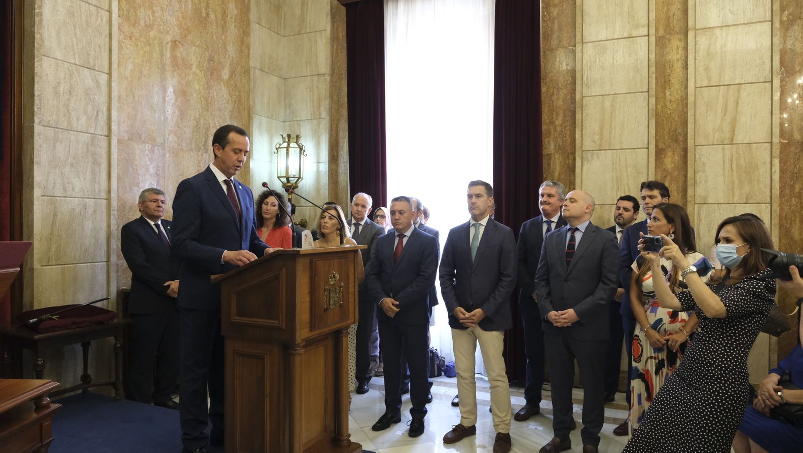 Imágenes de José María Martín como nuevo Subdelegado del Gobierno en Almería