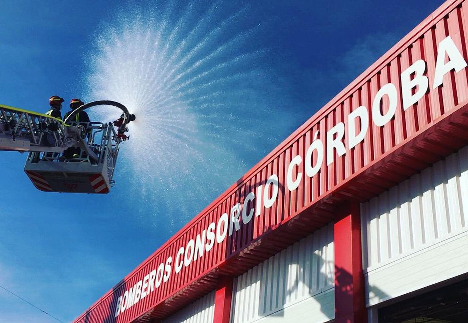 Efectivos del Consorcio Provincial de Bomberos