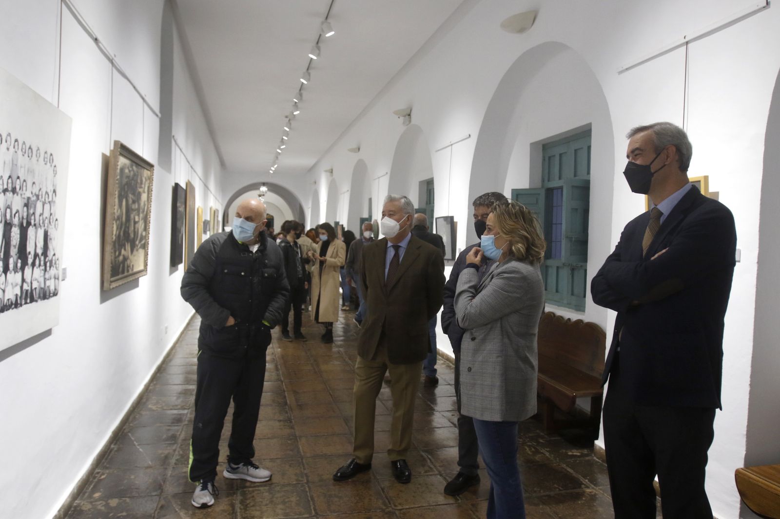 Inauguración de la exposición '04,05,06' de los residentes de la Fundación Antonio Gala, en imágenes