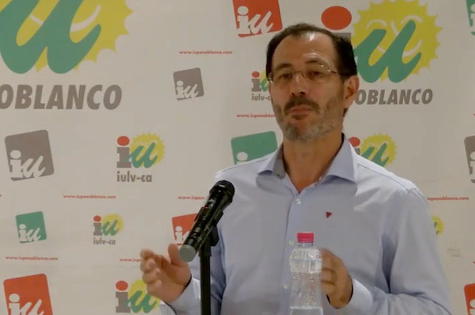 El portavoz de IU en el Ayuntamiento de Pozoblanco, Miguel Calero.