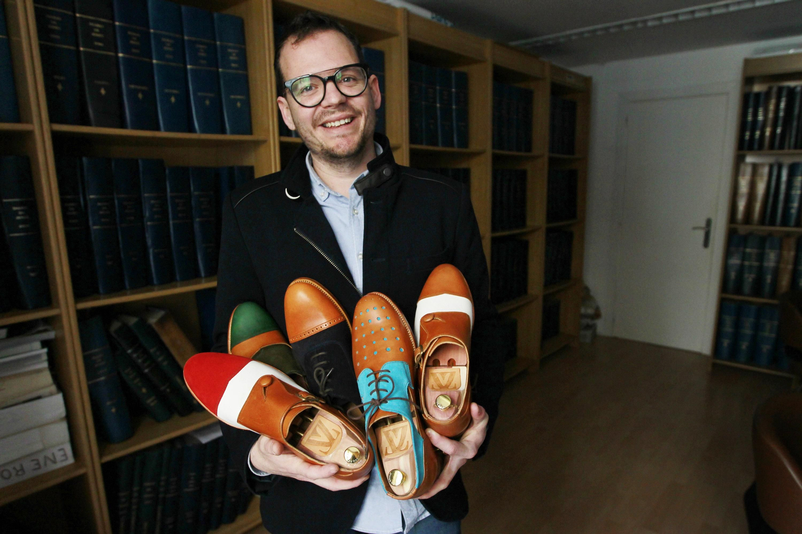 El diseñador Abraham Zambrana.