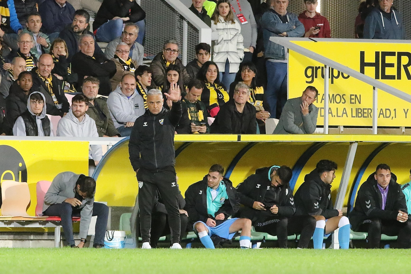 El Barakaldo-Málaga CF, en fotos