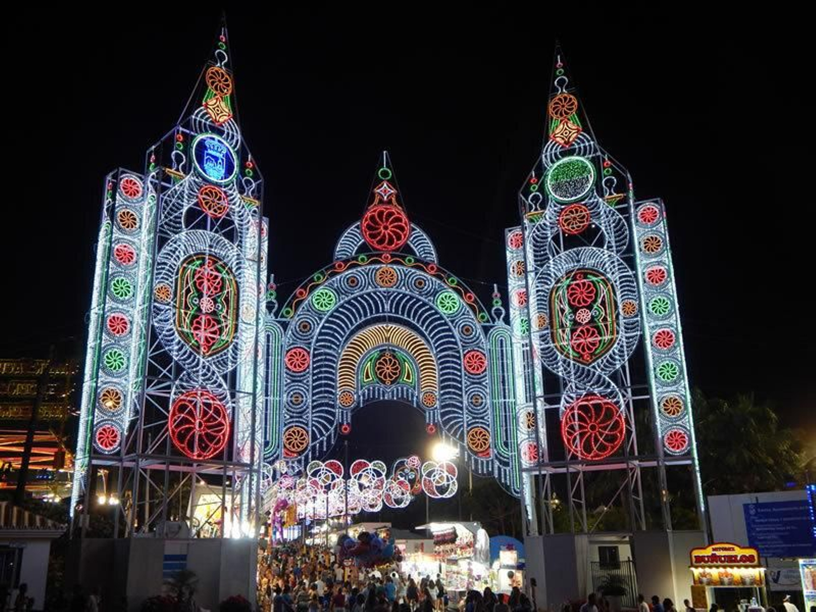 La portada de la Feria de Estepona.