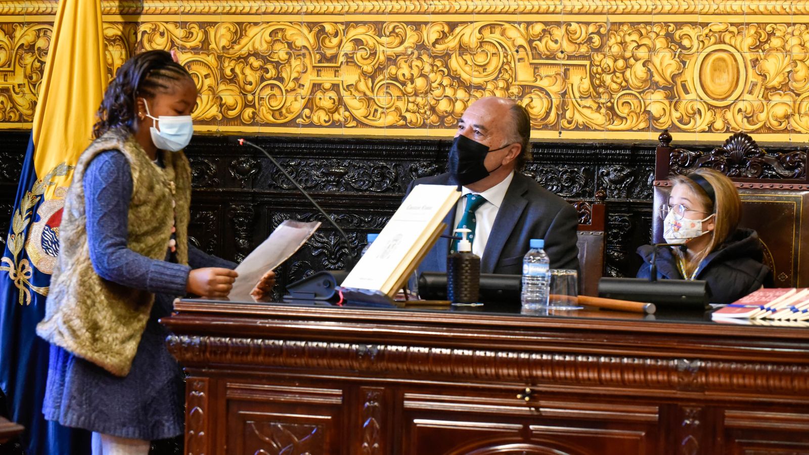 Las fotos del Pleno Infantil del Ayuntamiento de Algeciras