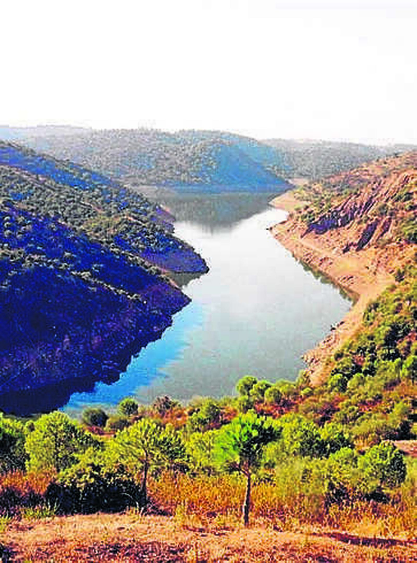 Vista general de EL Gergal, en Guillena.