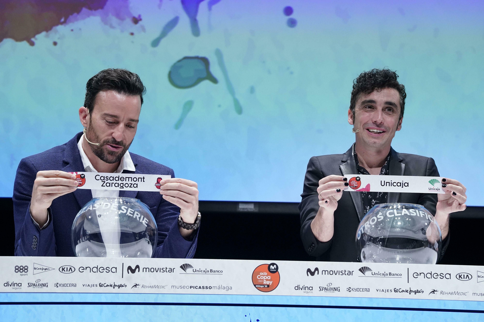 Las fotos del sorteo de la Copa del Rey de Málaga 2020