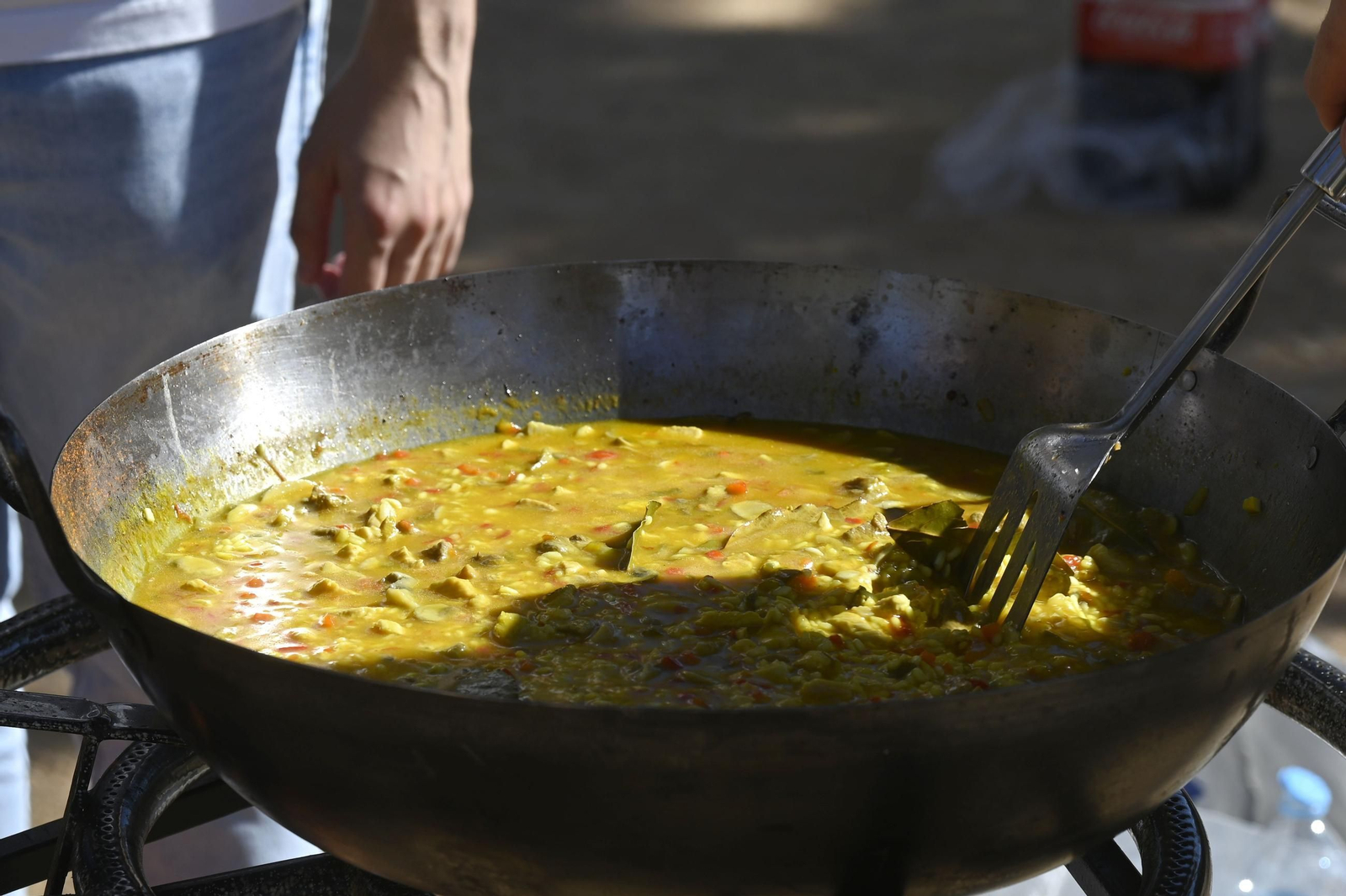 Los peroles se trasladan a El Arenal por San Rafael, en imágenes
