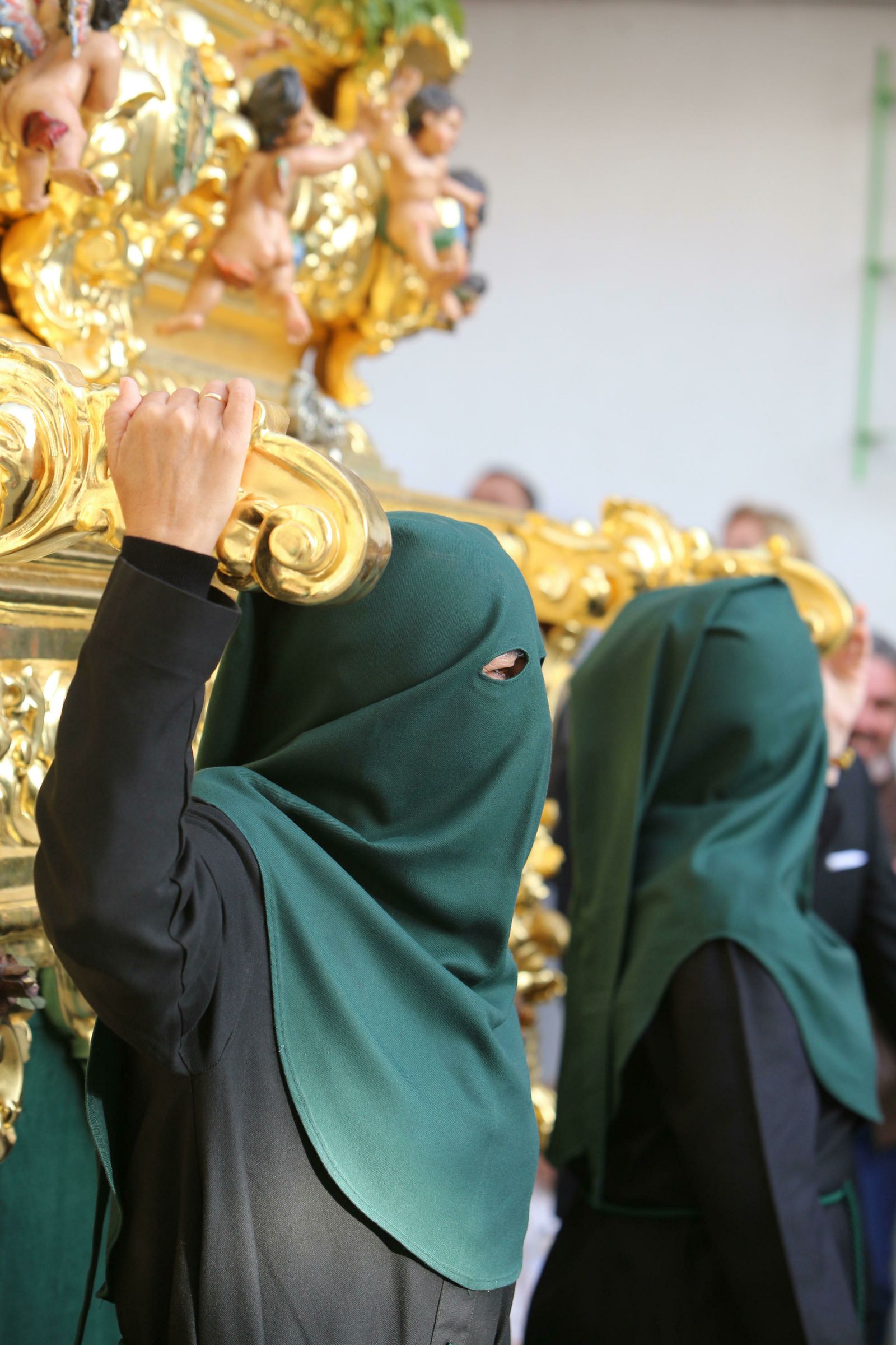 Imágenes de la salida procesional de Vera Cruz