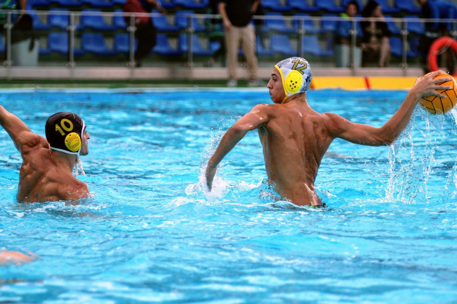 El jugador del WP Sevilla Víctor Pérez de Vargas.