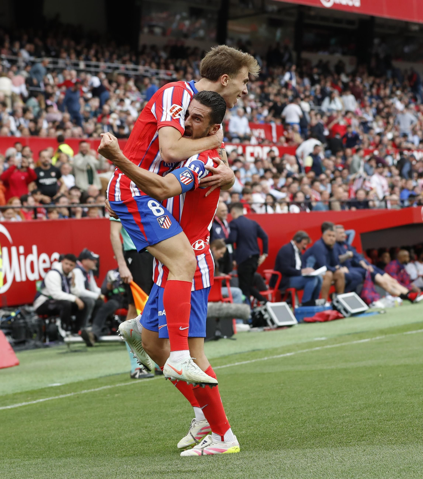 Las fotos del Sevilla Fc - Atlético de Madrid