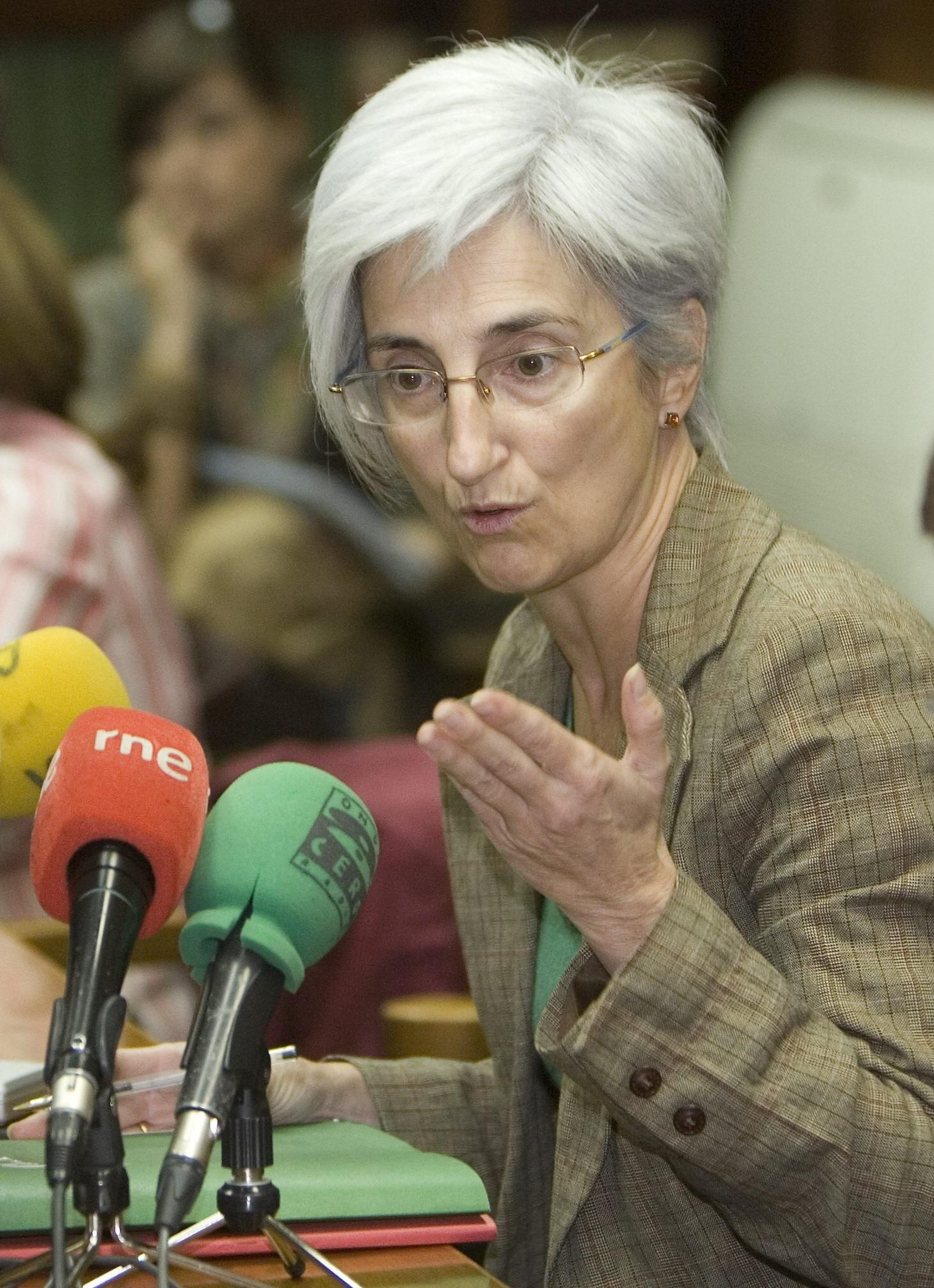 La fiscal jefe de Sevilla, María José Segarra, accedió al cargo en 2004.