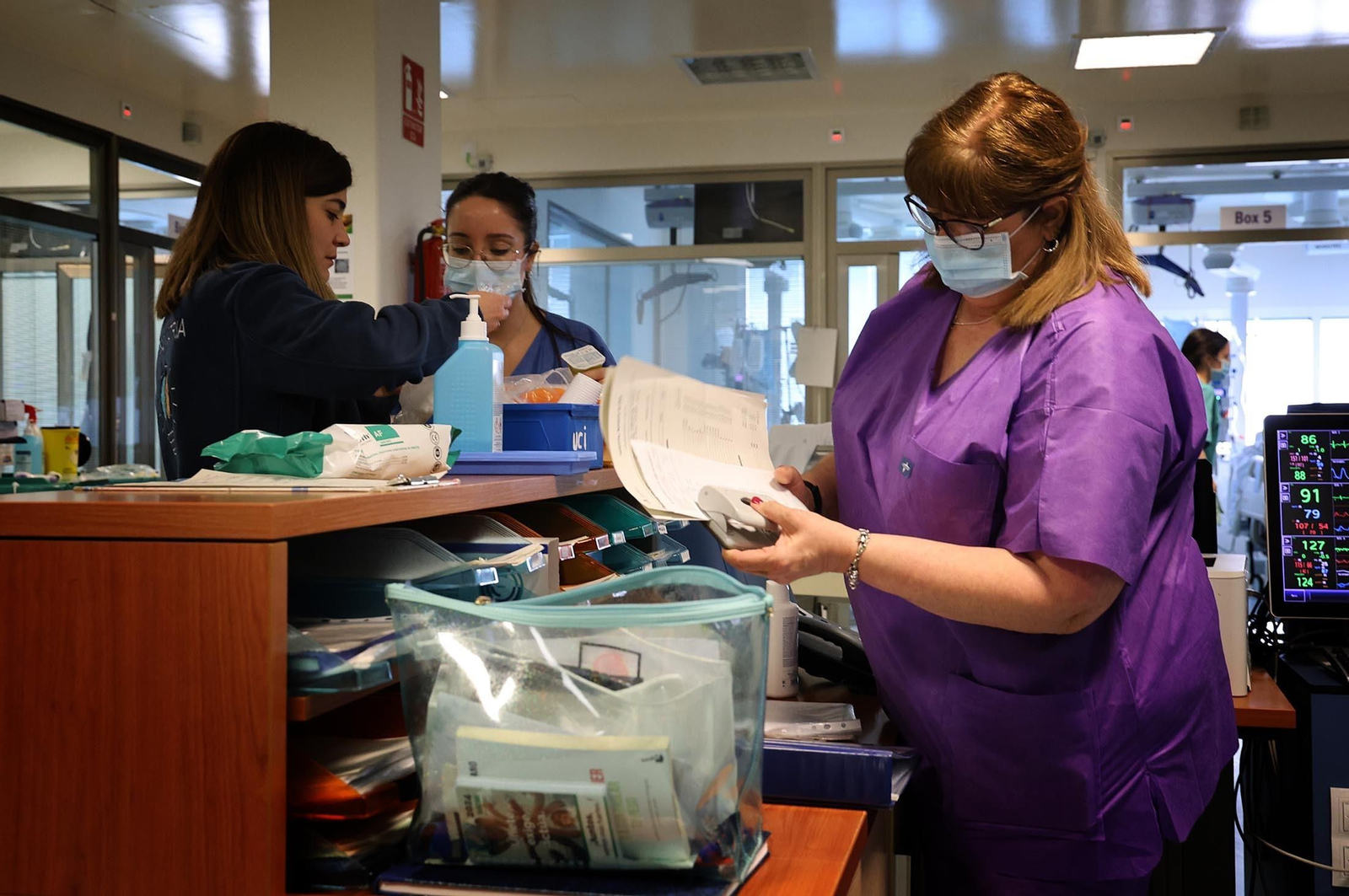 Imágenes de la UCI del Hospital Infanta Elena en Huelva