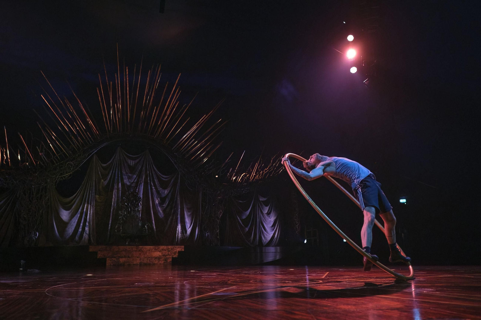 La trastienda del Circo del Sol